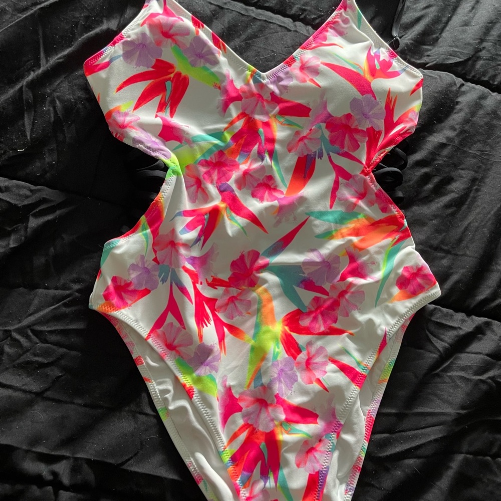 Pink swimsuit